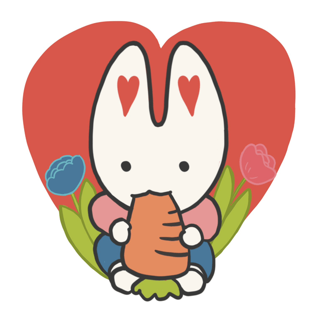 Original Art Sticker | Heartbun