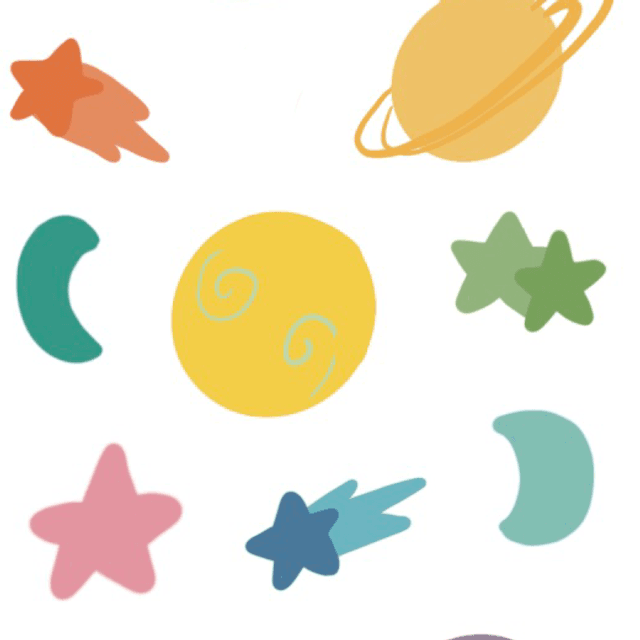 Original Art Deco Stickersheet | Rainbow Space