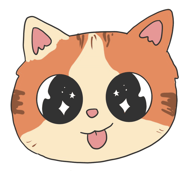 Original Art Pen | Red Cat